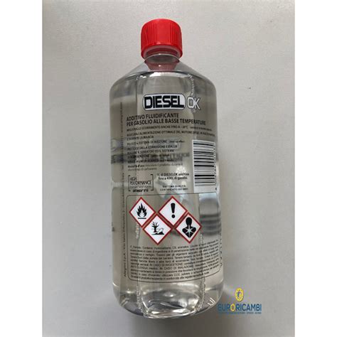 Bottiglia di additivo antigelo per gasolio