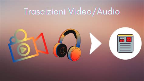 Interfaccia di un'app di trascrizione audio