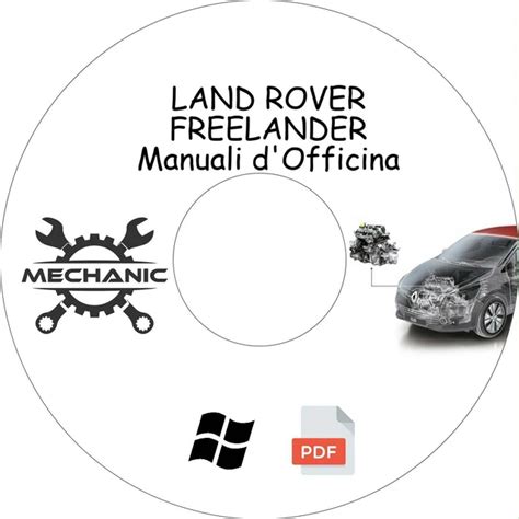 Schermata di un sito web con manuali tecnici Land Rover