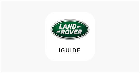 Icona dell'app Land Rover iGuide su uno smartphone