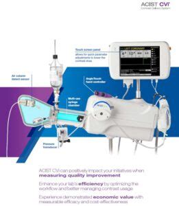 ACIST CVi system components diagram