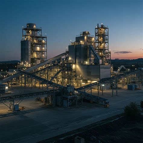 Immagine di un impianto industriale con componenti pneumatici
