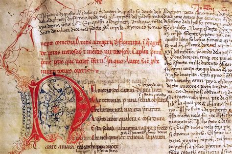 Dettaglio di un manoscritto medievale che illustra i rapporti tra scienza e teologia