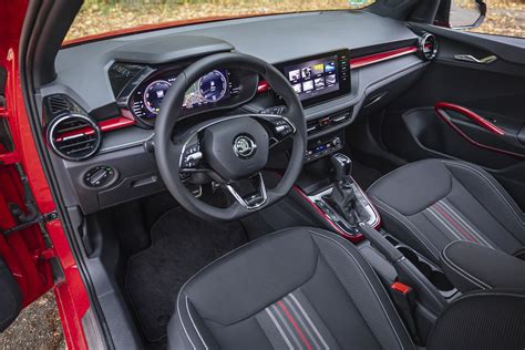Dettagli interni Škoda Fabia Monte Carlo