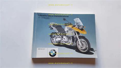 Manuale di manutenzione BMW R 1200 GS