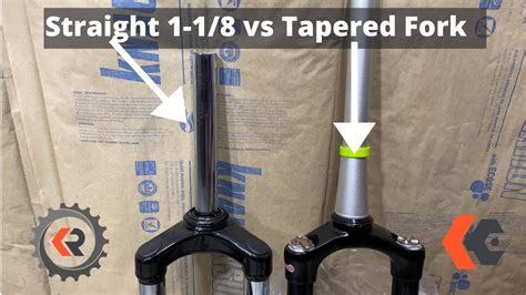 forcella conica tapered vs forcella cilindrica