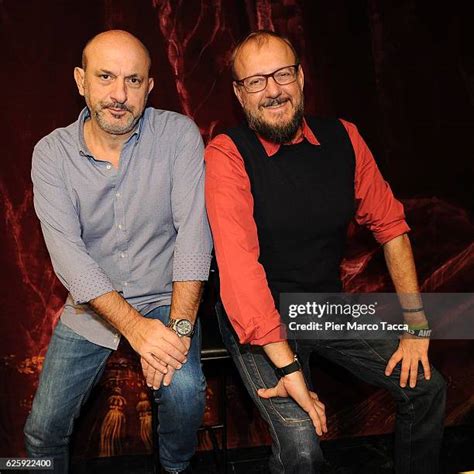 Marco Presta e Antonello Dose durante una trasmissione
