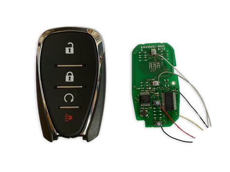 Key remote internal components