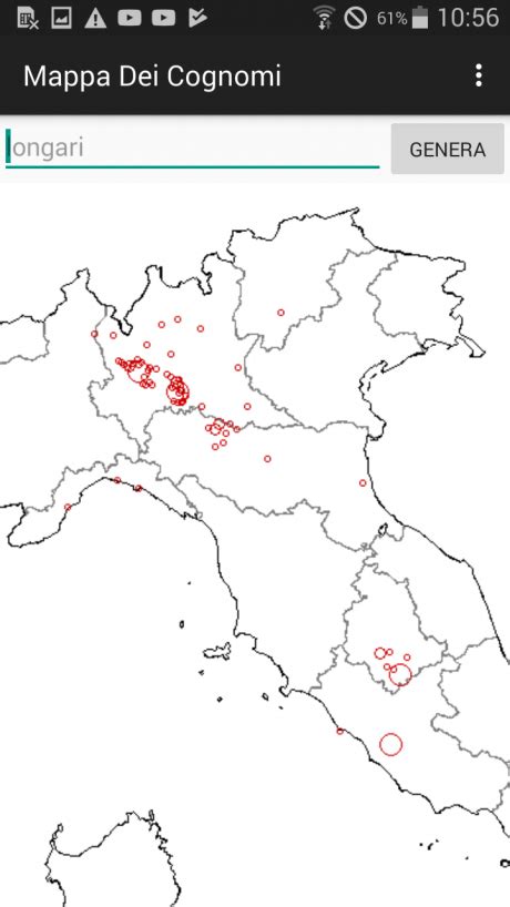 Mappa che mostra la distribuzione dei concessionari SPOTICAR in Italia