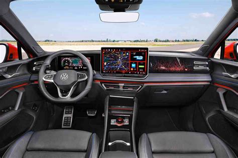 Interni digitali della Volkswagen Tiguan di terza generazione