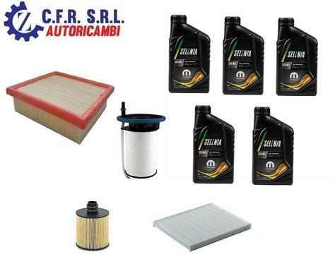 Kit tagliando completo per auto