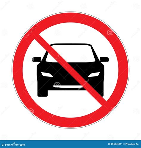 Immagine di auto ferma con cartello 