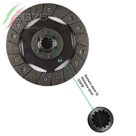 Usura dentatura disco frizione