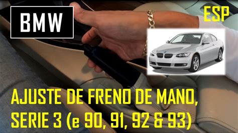 foro regolazione freno a mano bmw e90