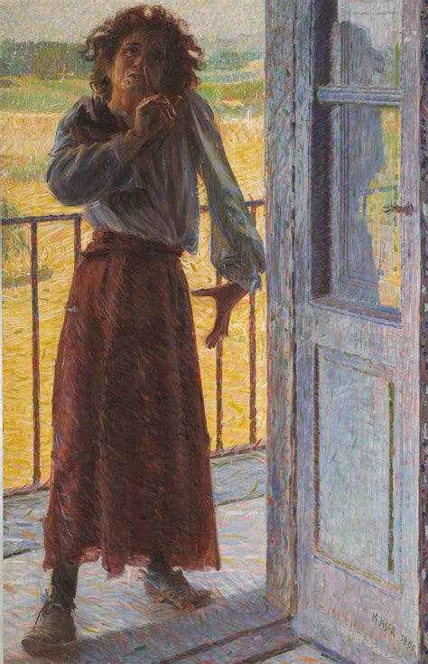 Giacomo Balla, Pazza (dal polittico I Viventi)