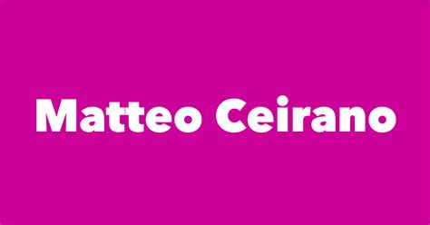 Matteo Ceirano