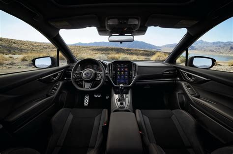 Interni della Subaru WRX di ultima generazione