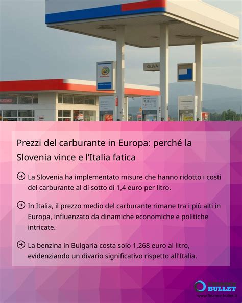 Infografica: Consumo carburante in Slovenia