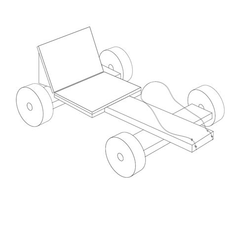 Automobilina in legno (soapbox)