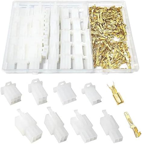 Kit di connettori elettrici per auto con guaine termorestringenti