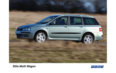 Interni modulabili della Fiat Stilo Multi Wagon con sedili posteriori abbassati