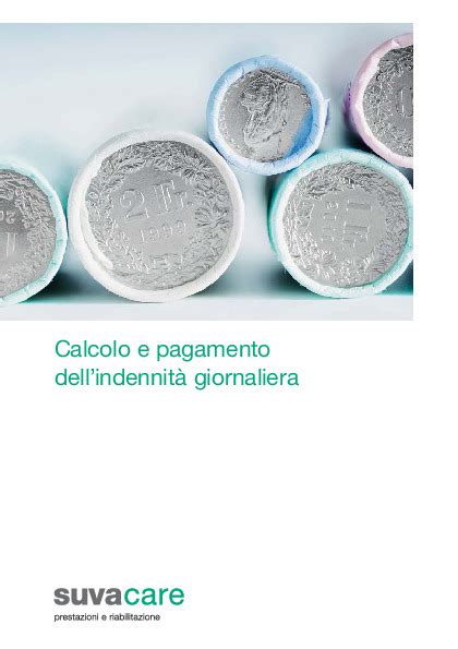 Grafico che illustra il calcolo dell'indennità giornaliera