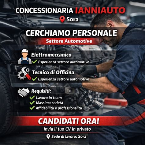 Personale cortese in concessionaria