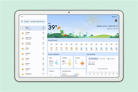 Interfaccia di un manuale digitale su tablet