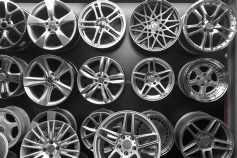 Cerchi auto puliti e brillanti