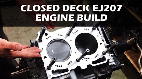 Schema motore EJ207 semi-closed deck