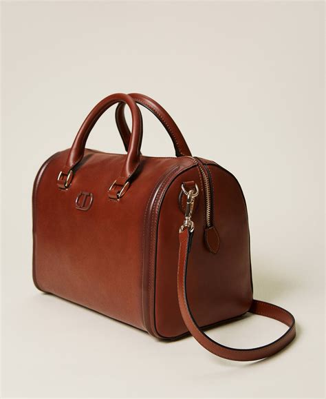 Borsa bauletto in velcro con maniglia