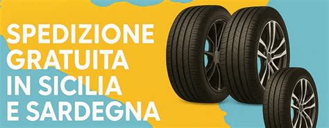Varietà di pneumatici in offerta