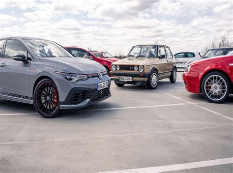 Grafica comparativa delle potenze delle varie generazioni di Golf GTI