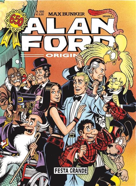 Copertina di un albo di Alan Ford