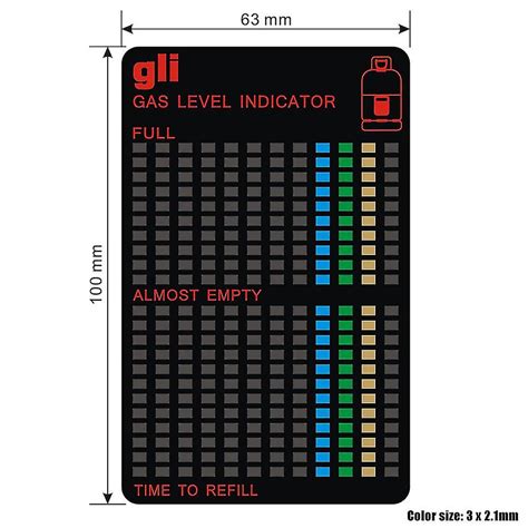 Indicatore di livello carburante GPL