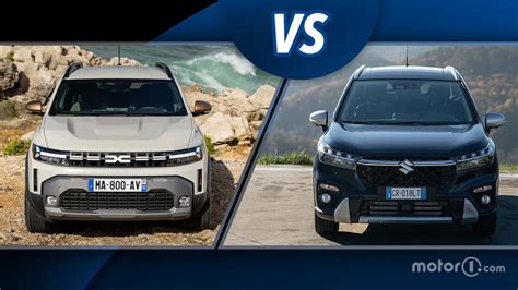 Immagine comparativa del bagagliaio Dacia Duster e Suzuki Vitara