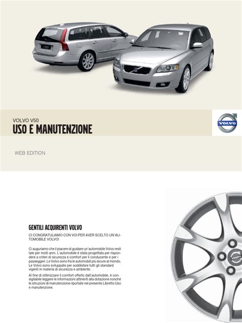 Manuale d'uso e manutenzione Volvo