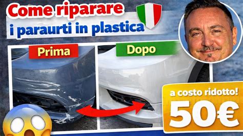 Dettaglio paraurti in plastica