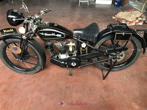 Motocicletta Bianchi d'epoca