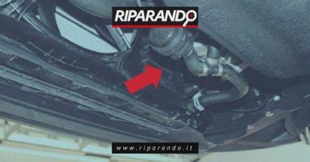 Dettaglio della pompa di raffreddamento intercooler di aspirazione