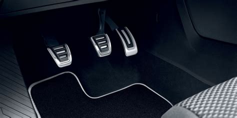 Pedaliera sportiva Volkswagen dettagli