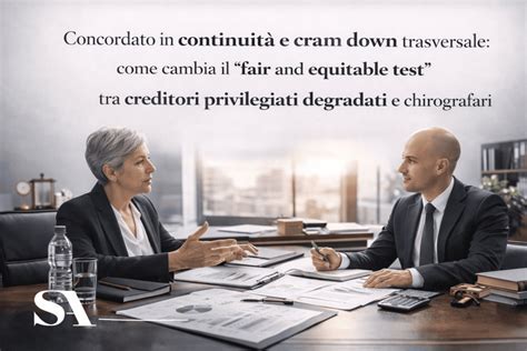 Tavola comparativa tra crediti privilegiati e chirografari nel fallimento