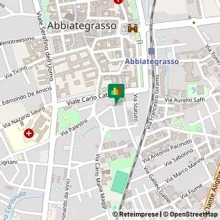 Mappa di Abbiategrasso con indicazione dei concessionari