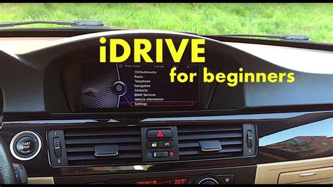 Schermata iDrive BMW E90