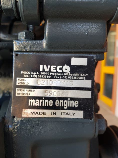 Ricambi motore marino