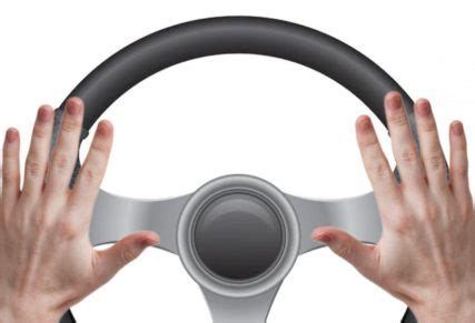 Posizione mani volante 9 e 15