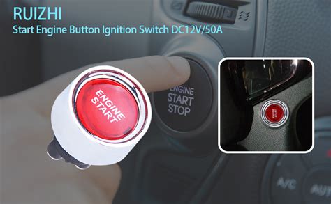 Pulsante di avviamento Start su una Volvo