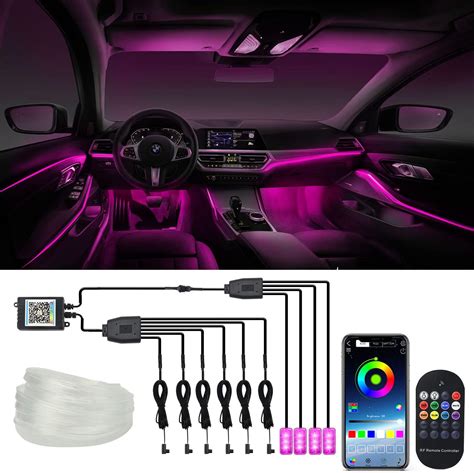 DIY car interior LED lighting