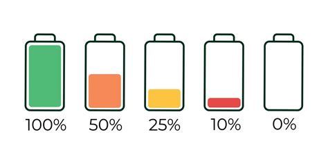 Icona di batteria in carica