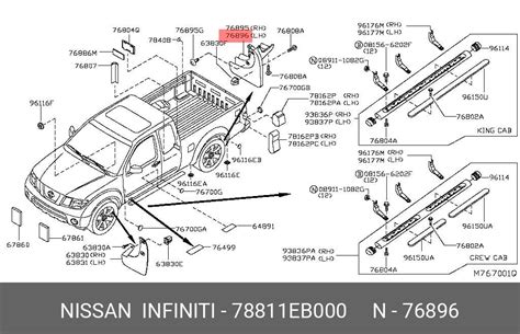 Schema dimensionale del Nissan Navara King Cab